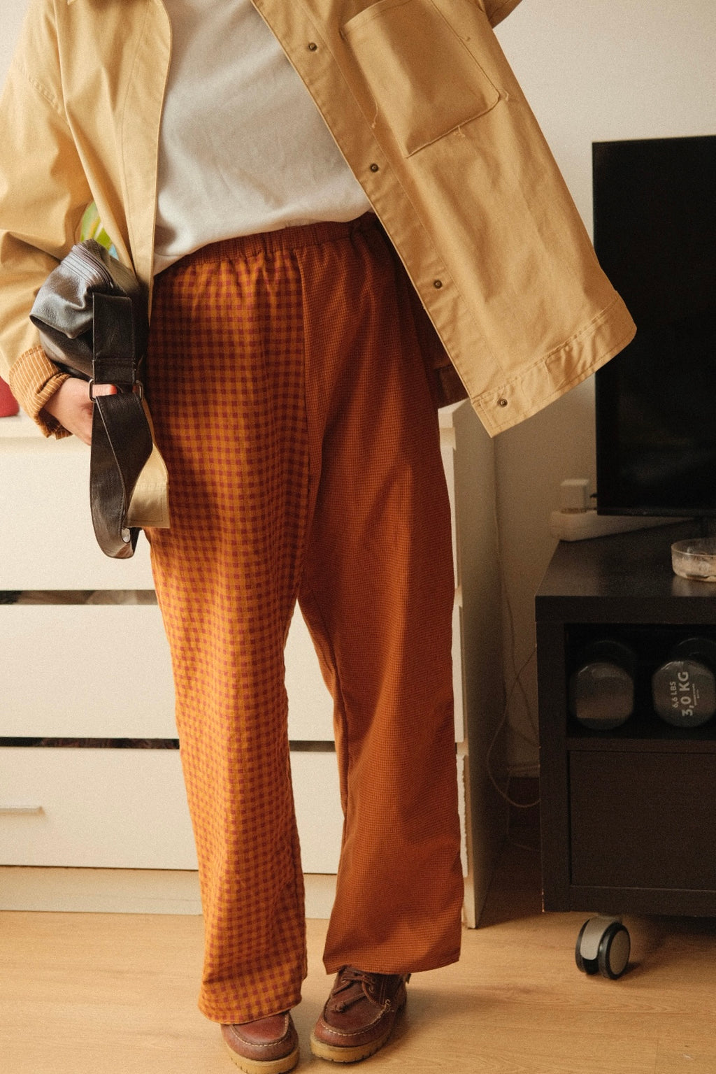 Pantalón Cuadros Mixto