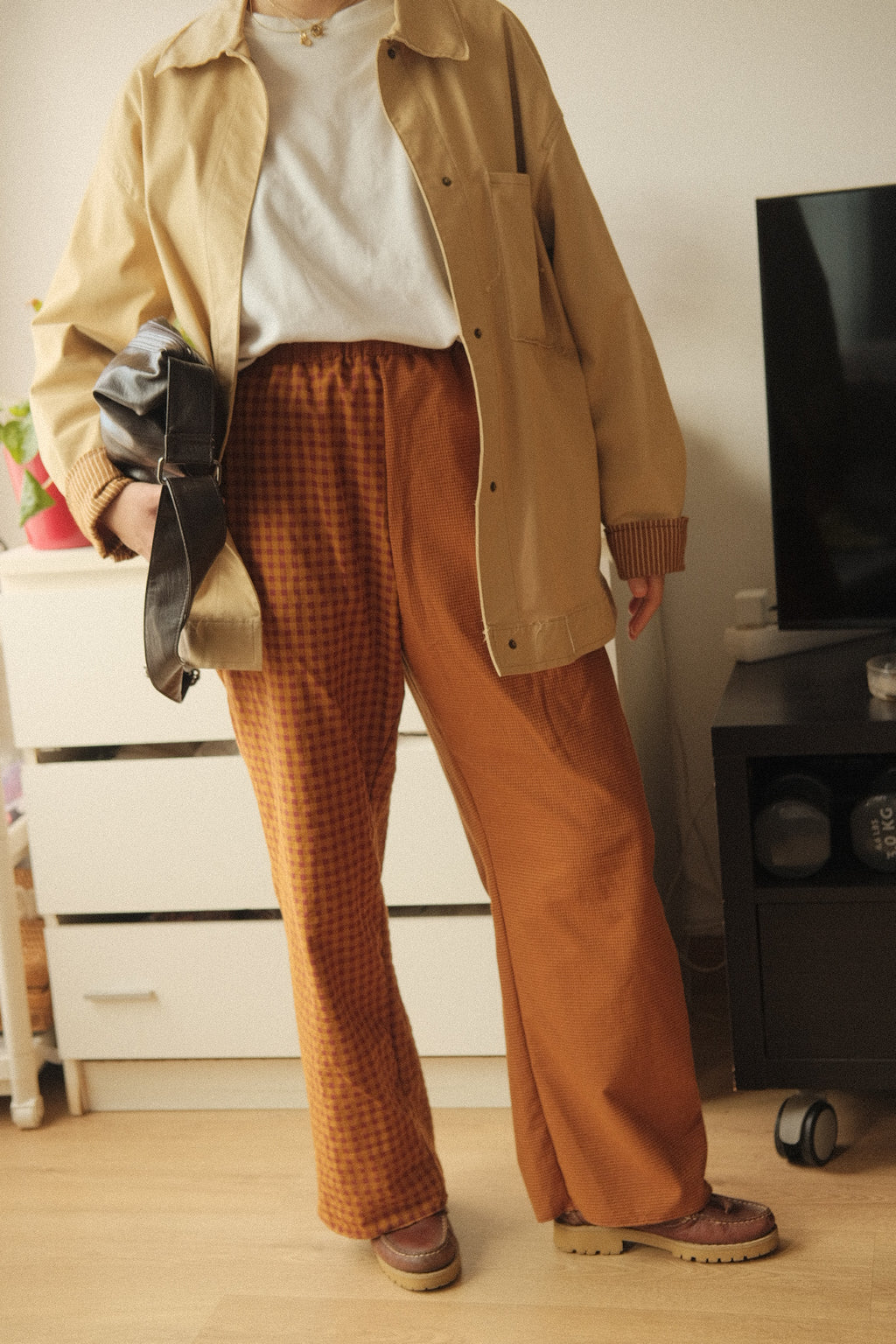 Pantalón Cuadros Mixto