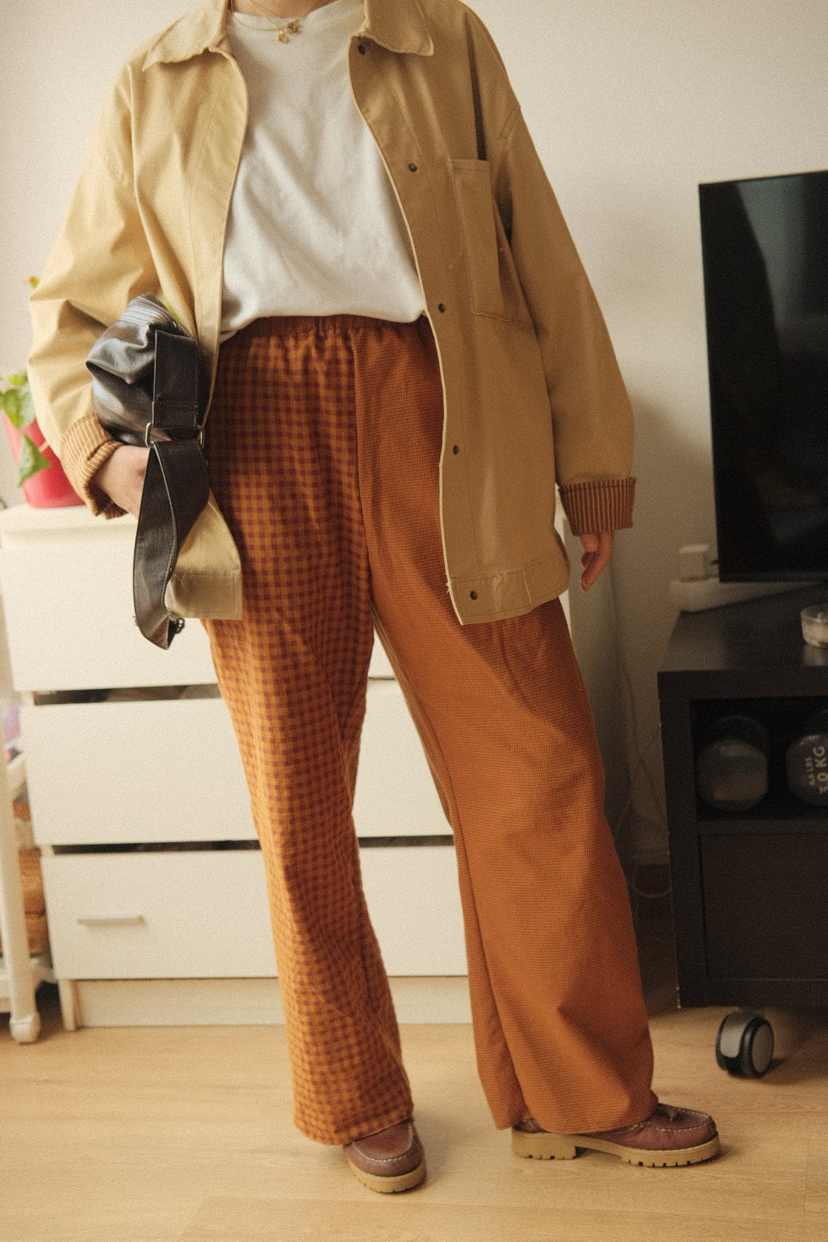 Pantalón Cuadros Mixto