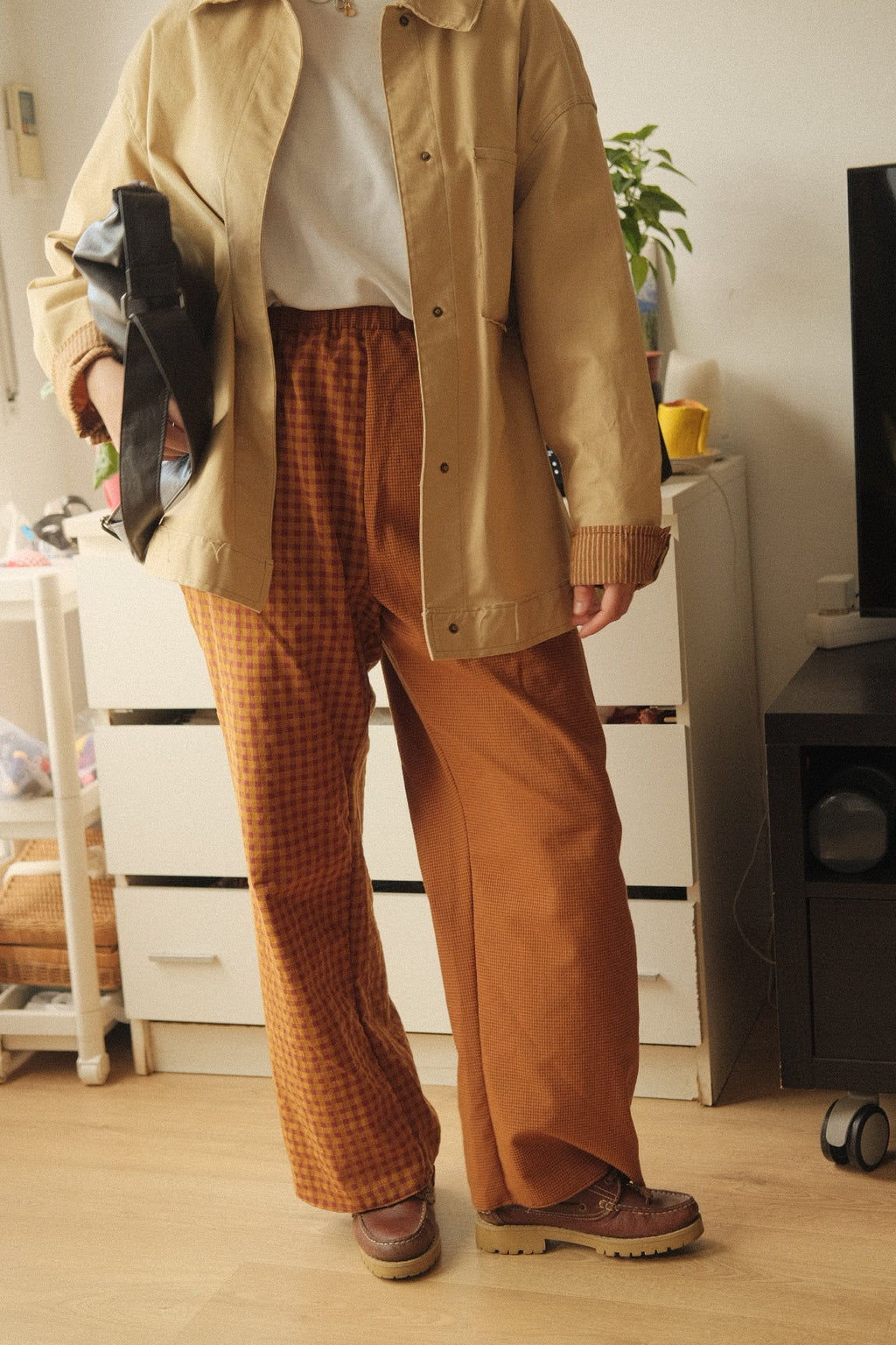 Pantalón Cuadros Mixto