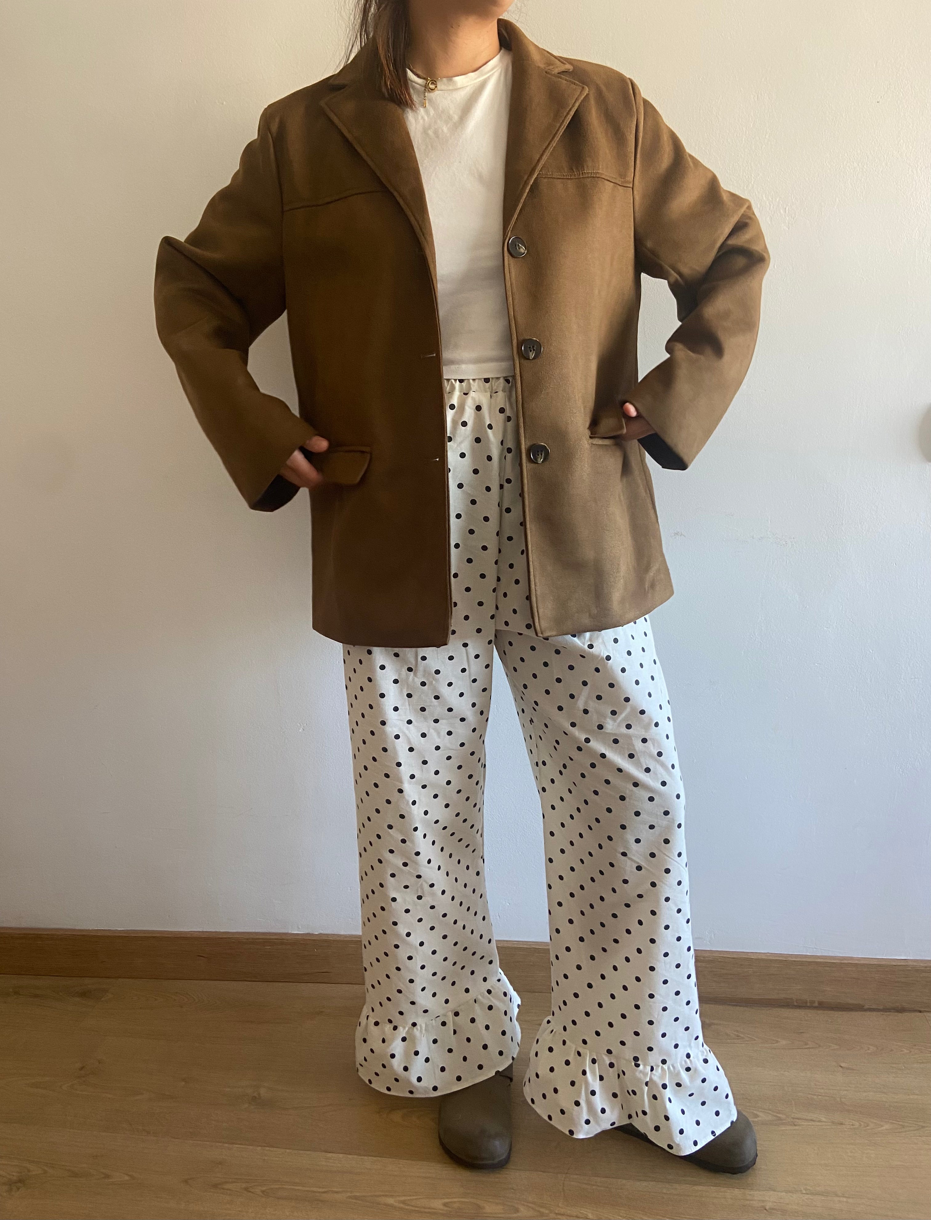 Pantalón Polkadots con volantes