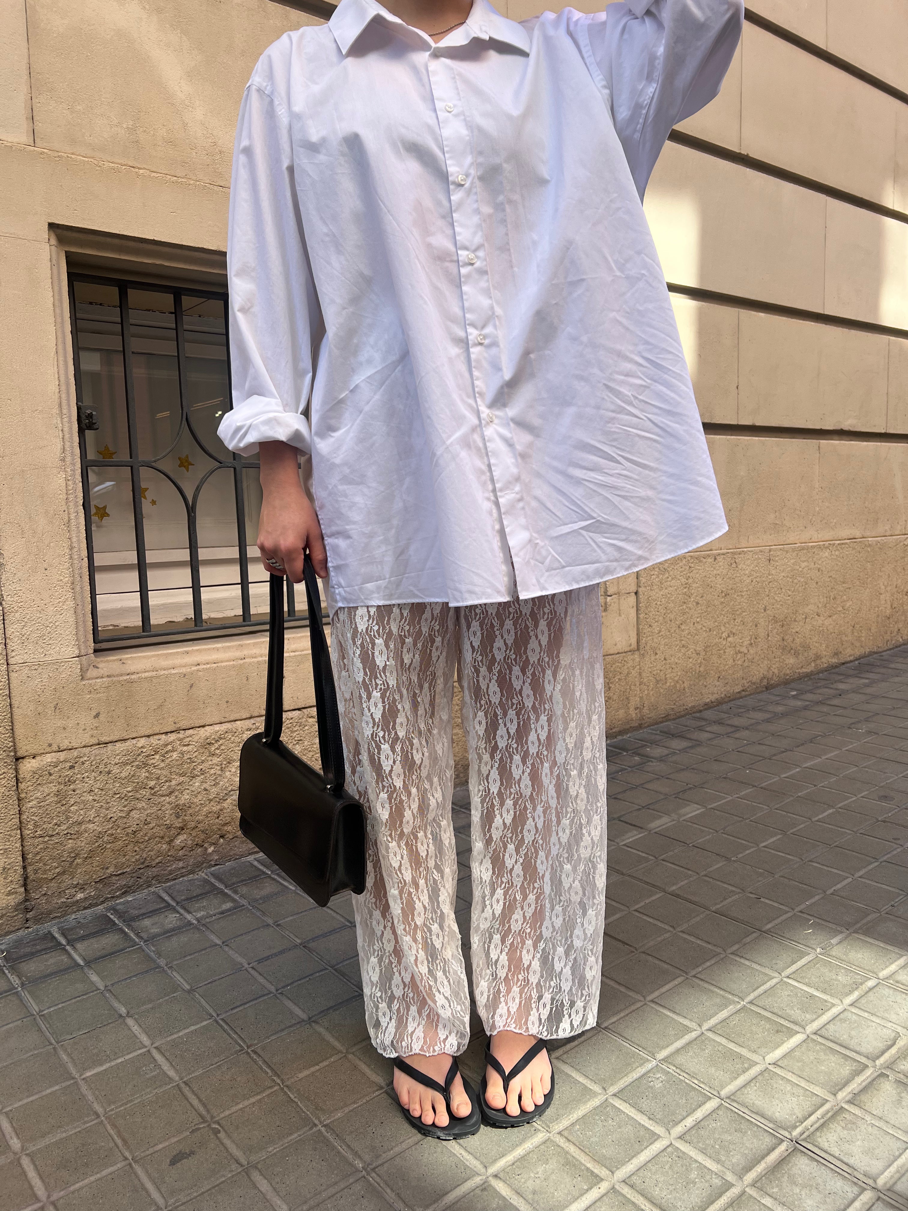 Pantalón de Encaje