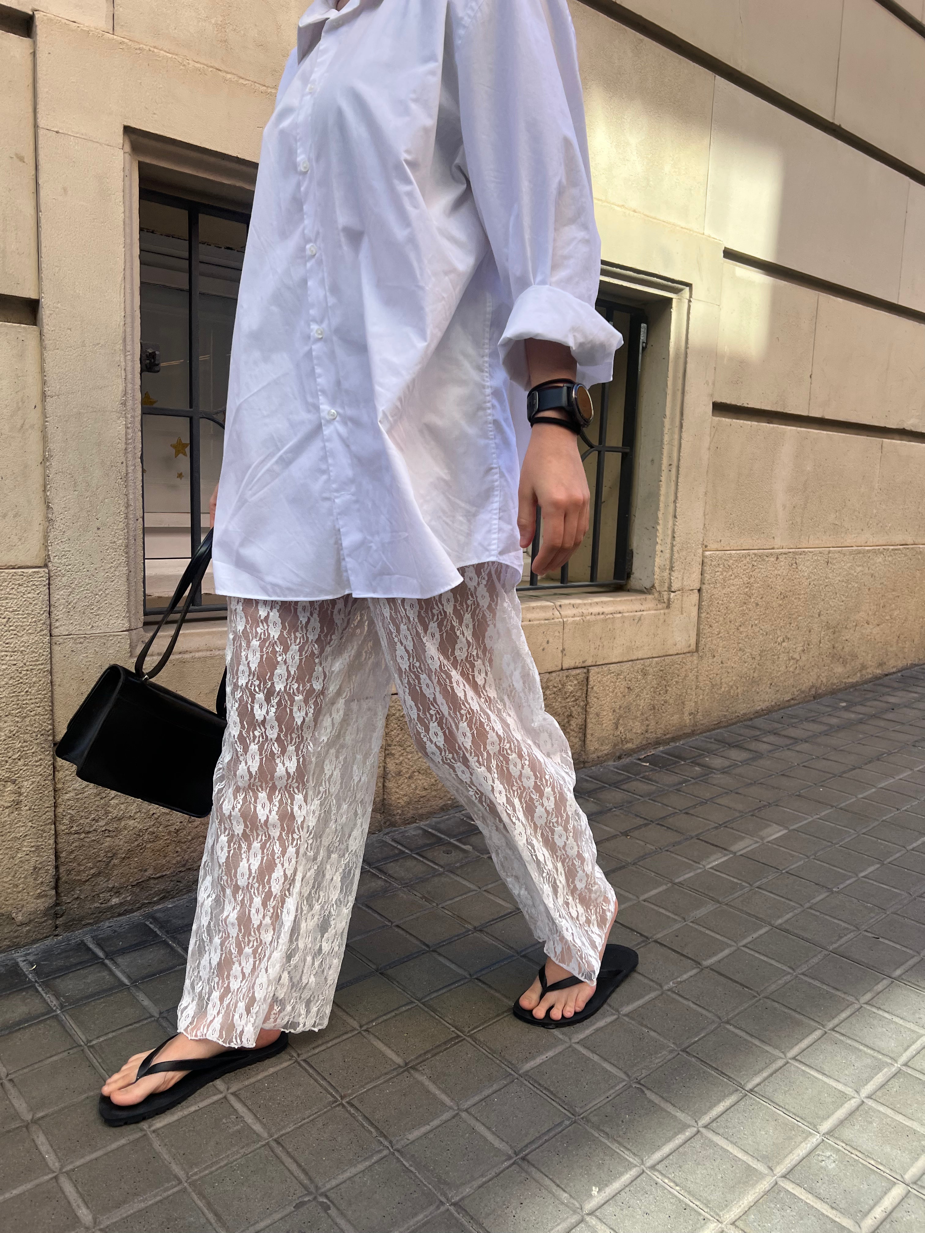 Pantalón de Encaje